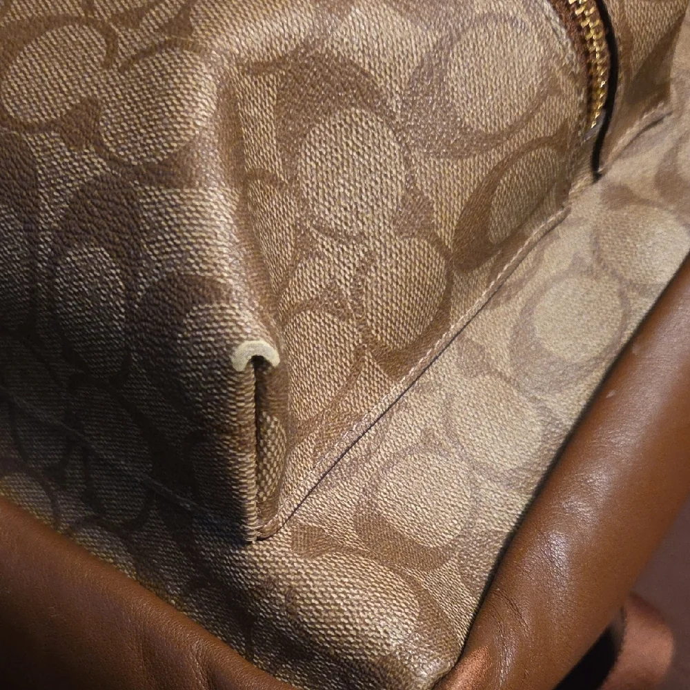 Coach Signature Small Backpack in Brown